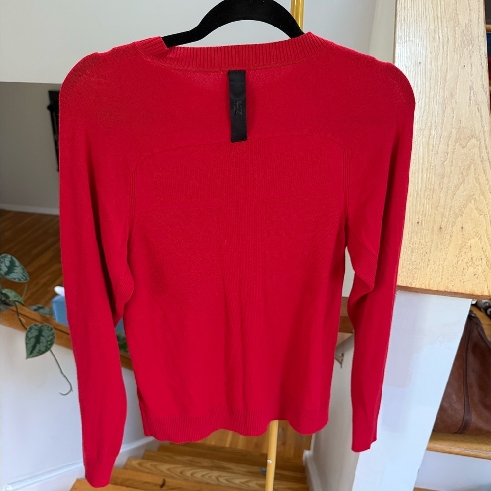 Nike Men’s Tiger Woods TW Knit Golf Pullover Sweater Red XS EXTREMELY RARE - Picture 6 of 7
